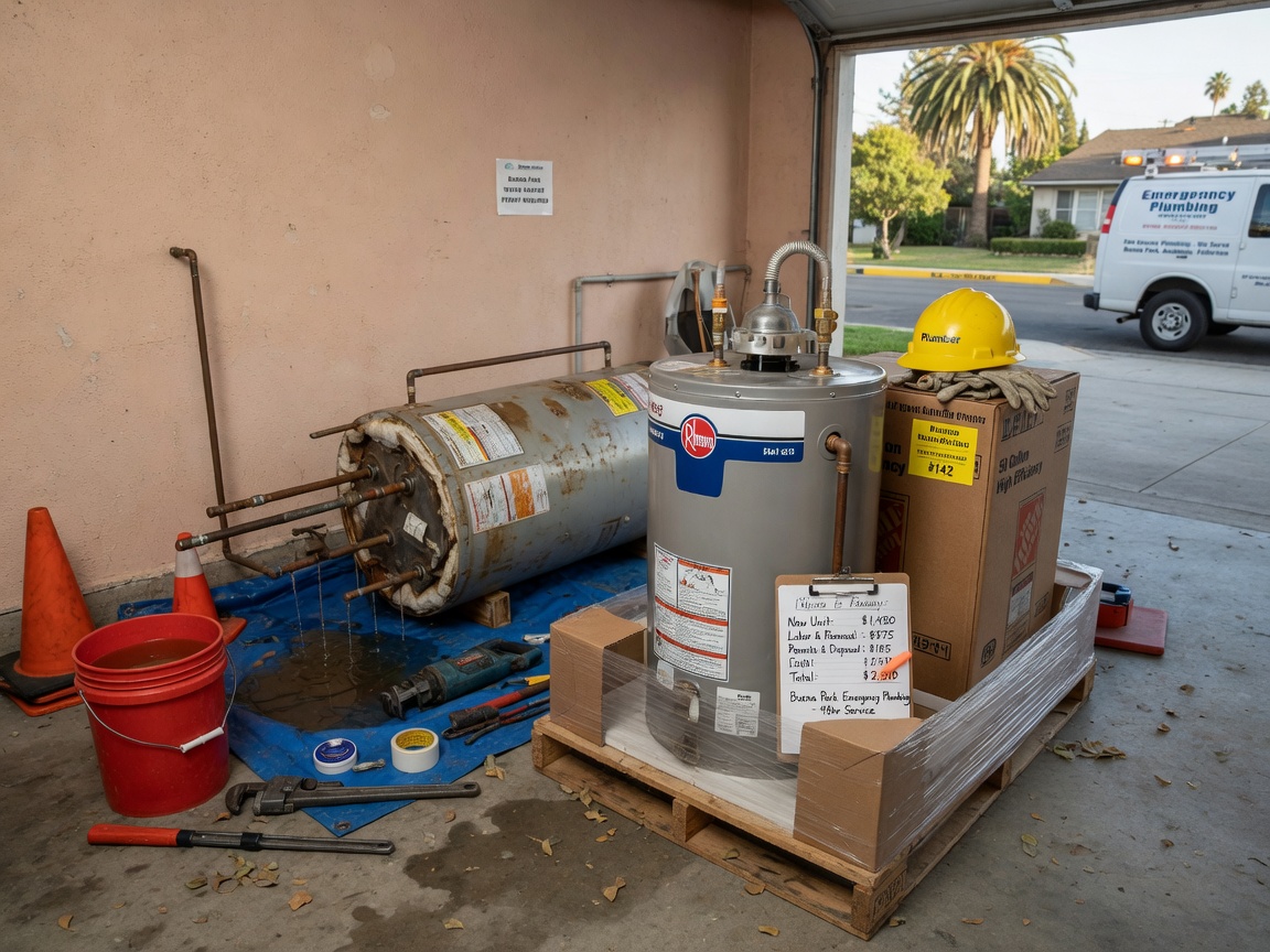Cost Guide for Replacing a Water Heater in Buena Park