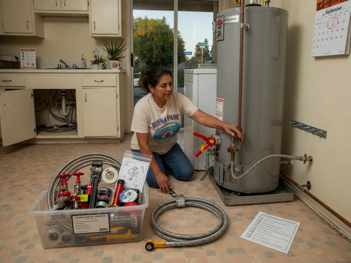 Earthquake Preparedness for Household Plumbing in Buena Park