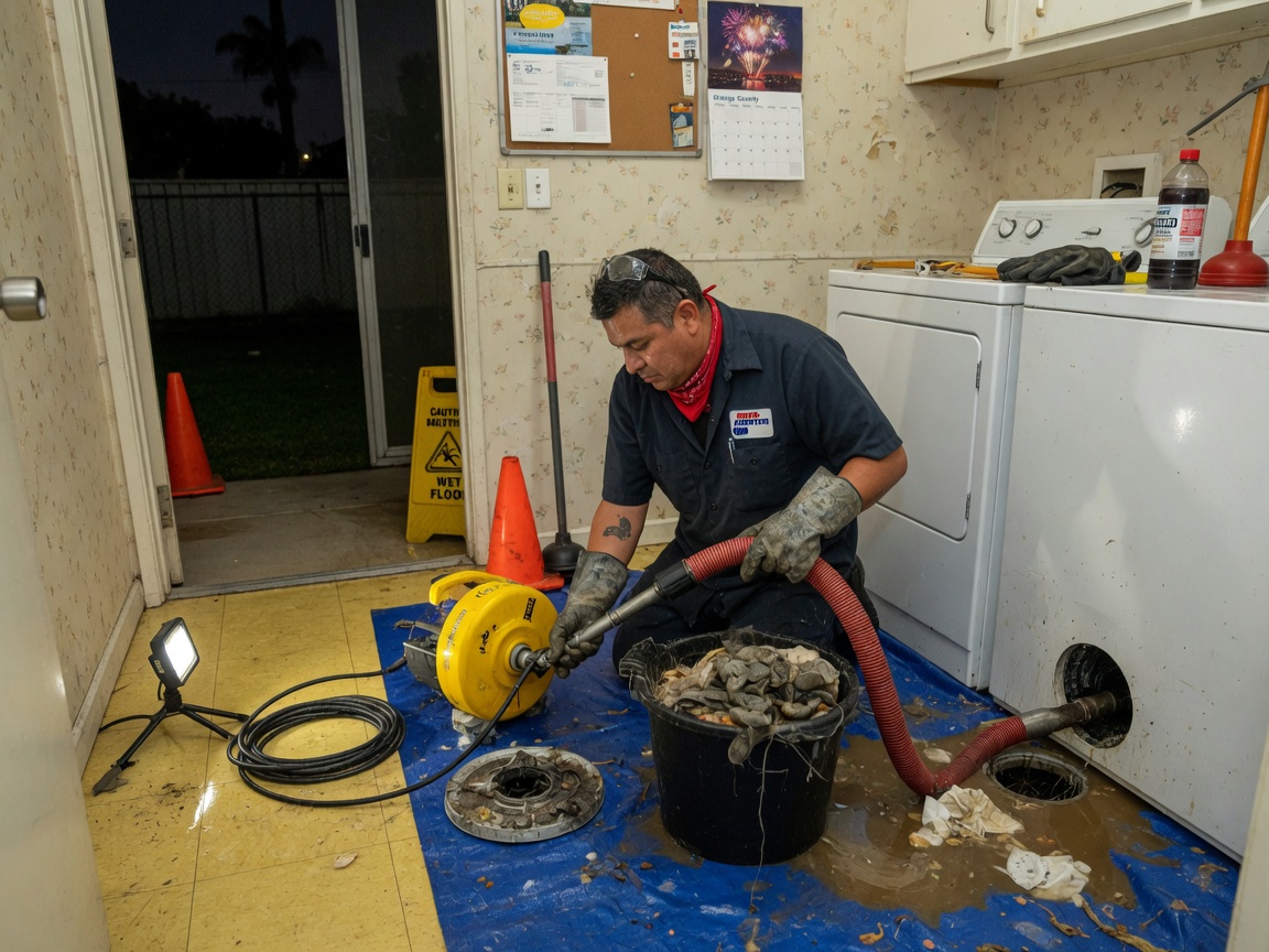 Drain Cleaning and Clog Removal in Buena Park