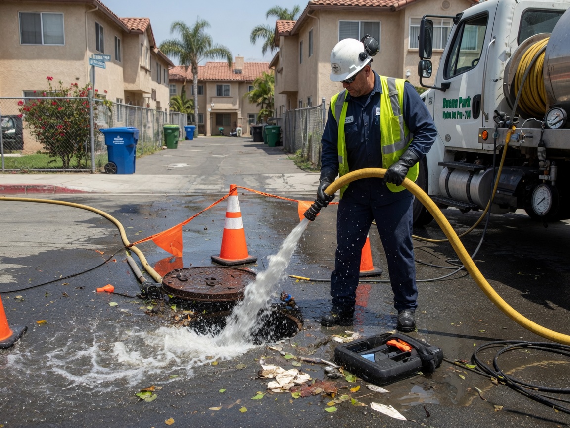 Hydro Jetting Services in Buena Park