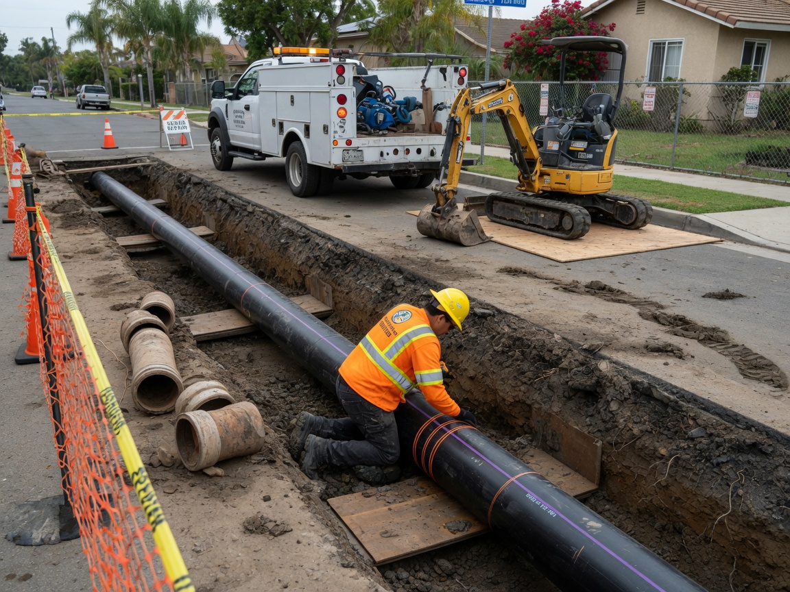 Sewer Line Repair and Replacement in Buena Park
