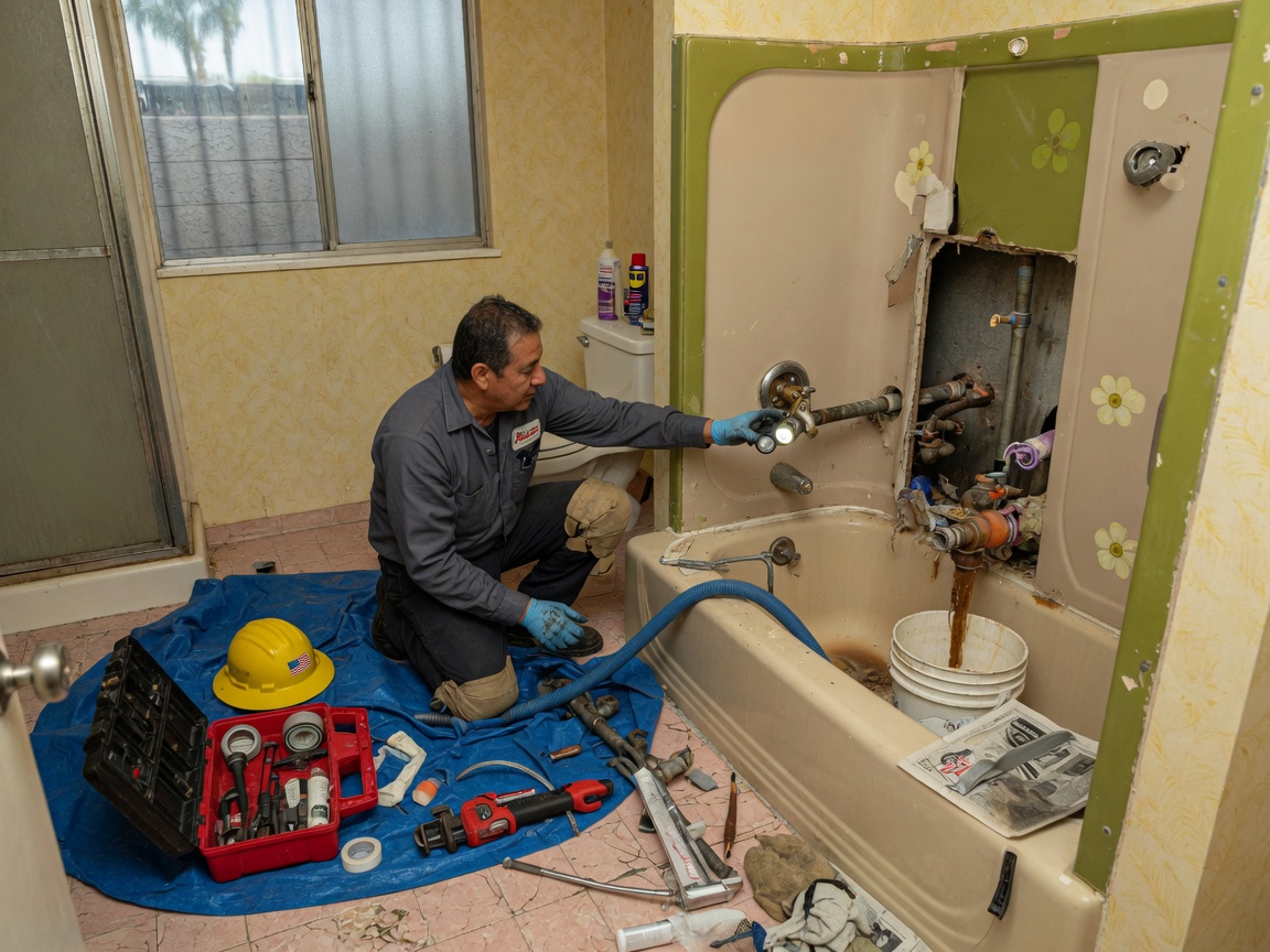 Shower and Bathtub Plumbing Repair in Buena Park